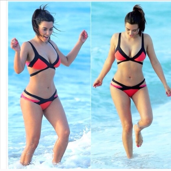 Super Sexy Multi Colored Bikini Small - Picture 2 of 3