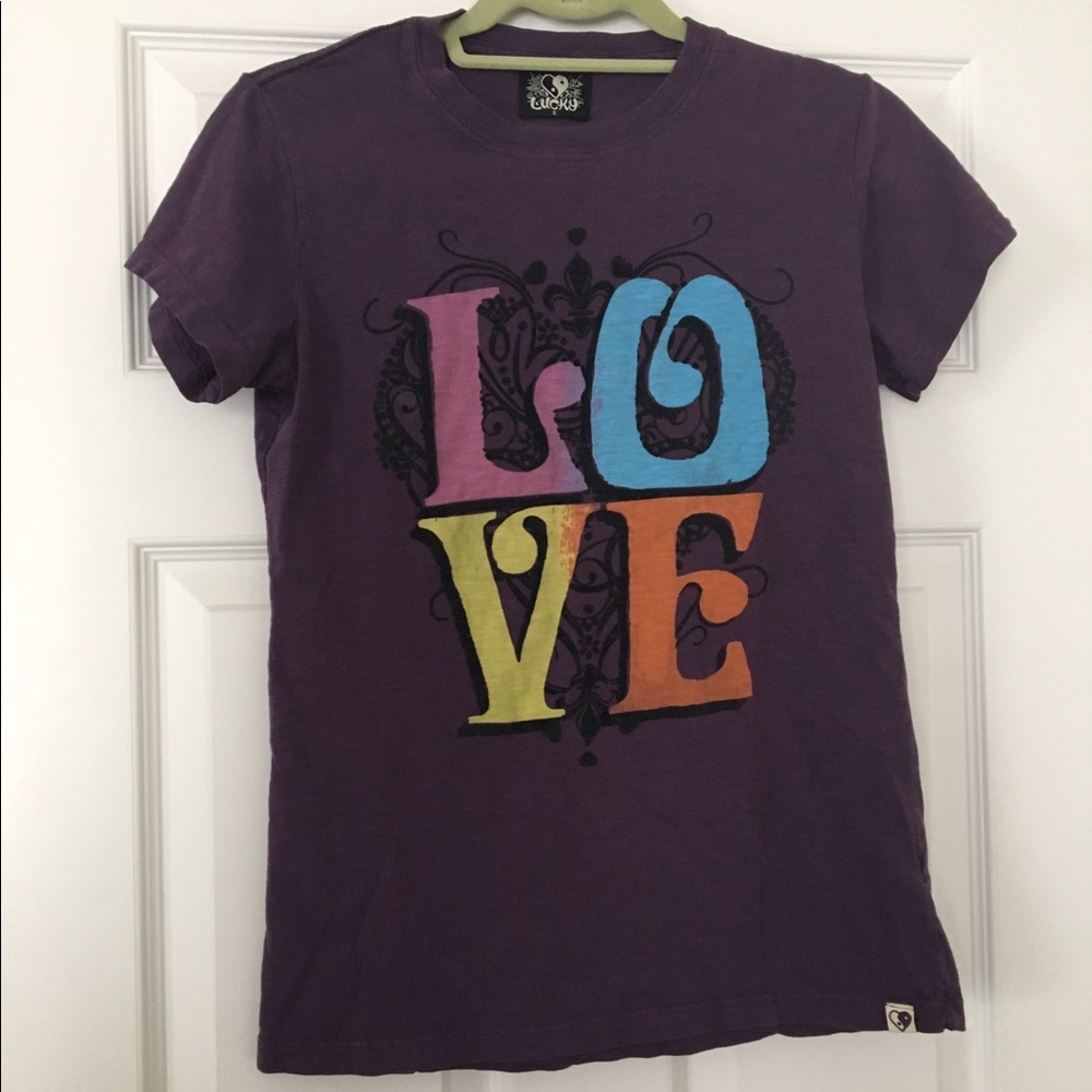 Lucky Brand LOVE Tshirt