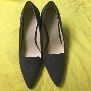 Nine West wool high heels shoes