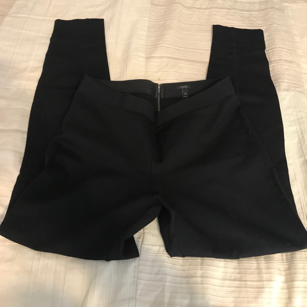 J crew ponte leggings-black