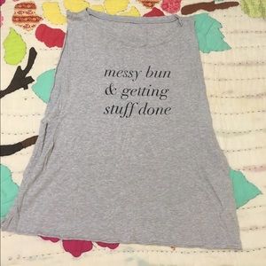 Emi Jay grey tank from Pure Barre