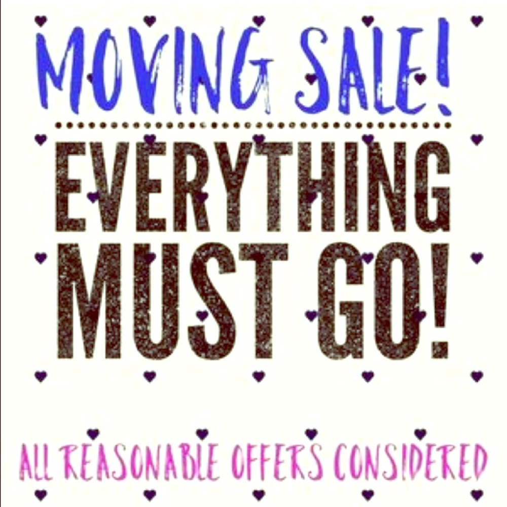 MOVING SALE !!!