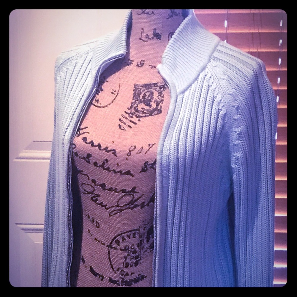 Seaside Blue Summer Cardigan - NWOT