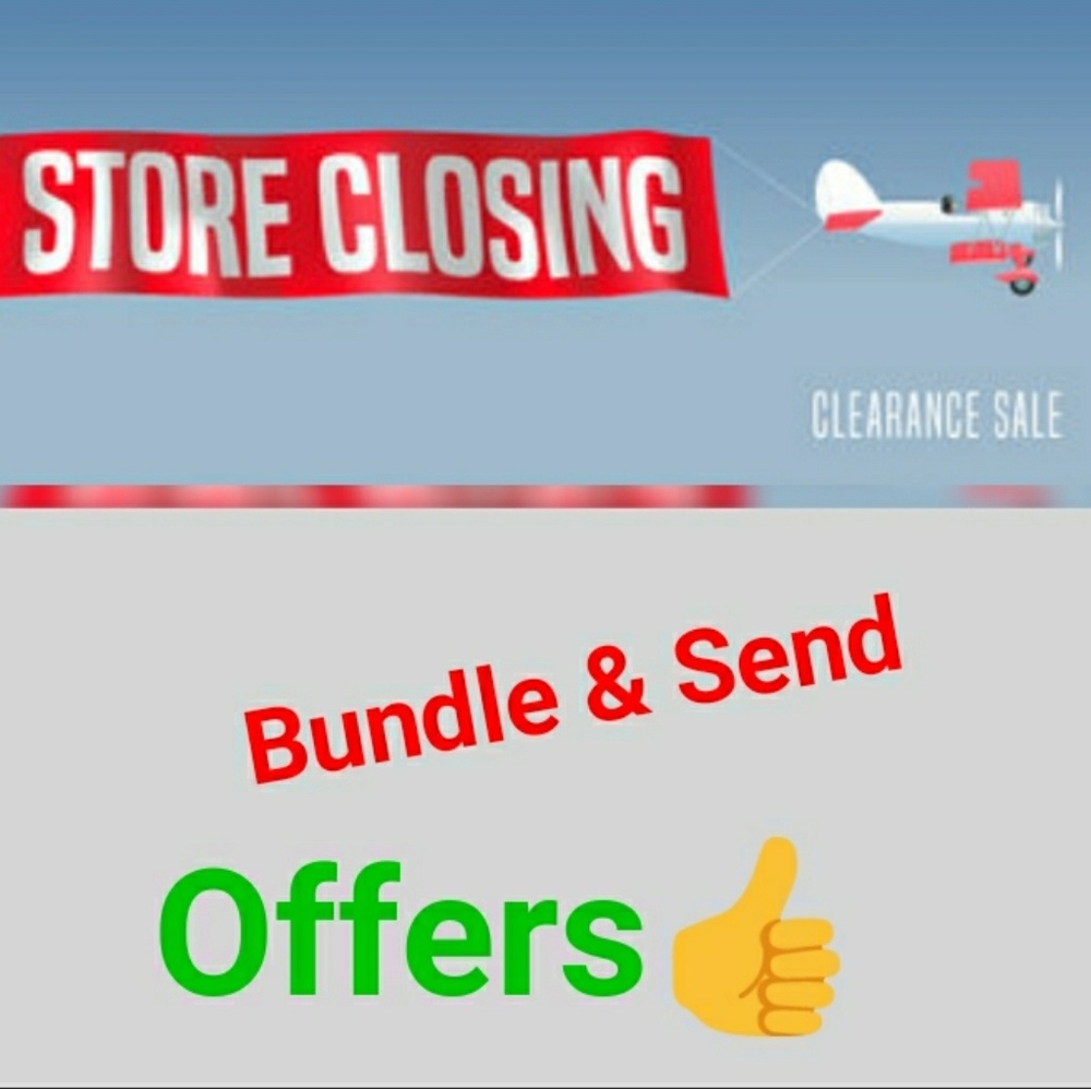 CLOSING STORE SOON...#SALE#BUNDLE AND SEND OFFER#