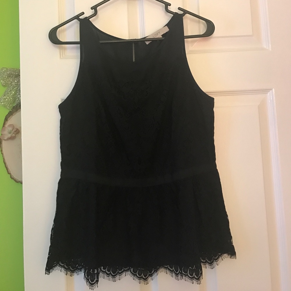 Loft Lace Peplum