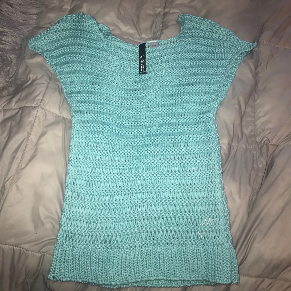Summer, cap sleeves, summer sweater!