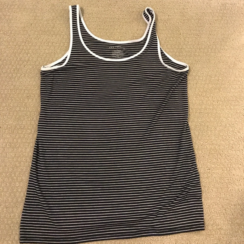 Ann Taylor striped tank