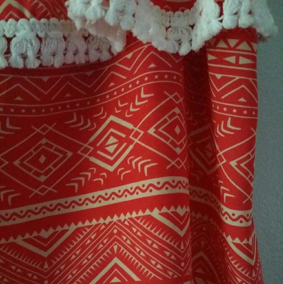 CL ❤️ 22 Boho Pink and Lace Tribal Dress - Picture 3 of 5