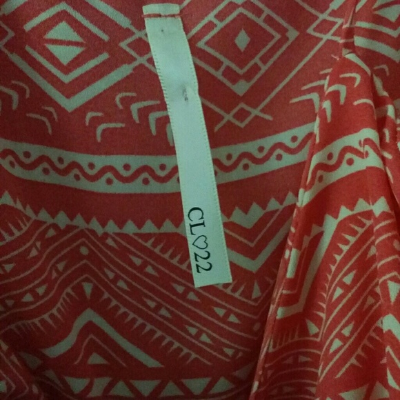 CL ❤️ 22 Boho Pink and Lace Tribal Dress - Picture 4 of 5