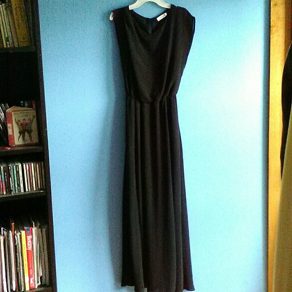 Sheer Black Maxi Dress