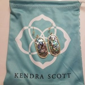 Kendra Scott Elle Earrings In Abalone Shell