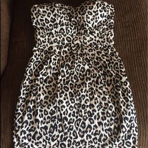 Cheetah Print Dress