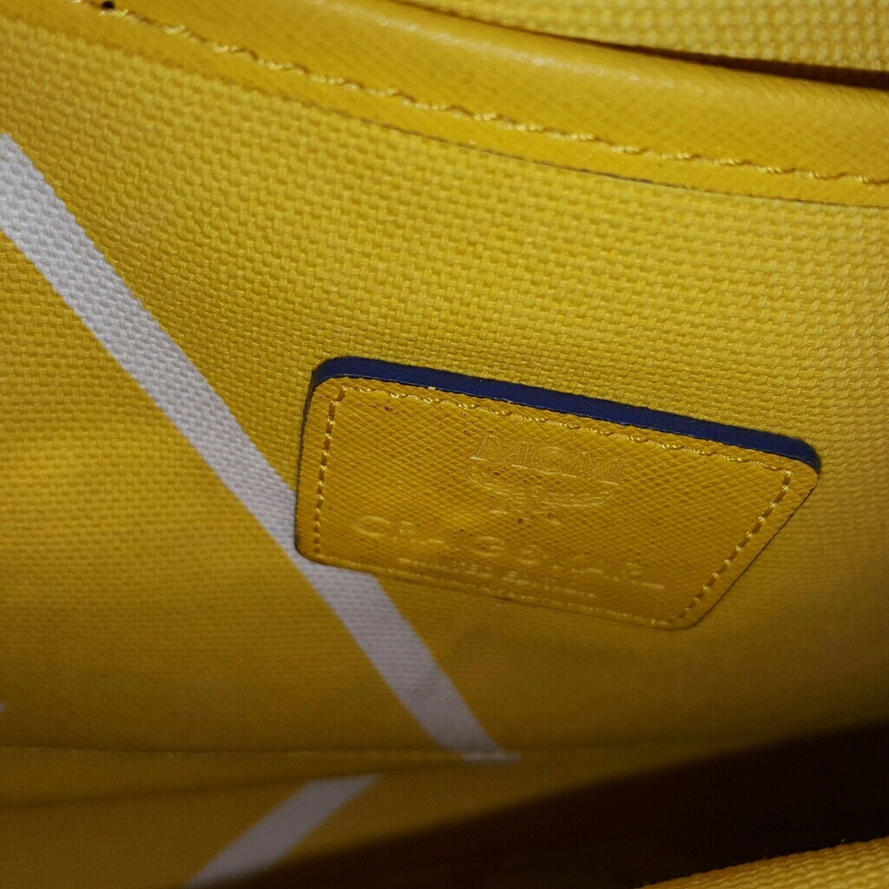 Authentic MCM Craig & Karl Briefcase - Picture 7 of 8