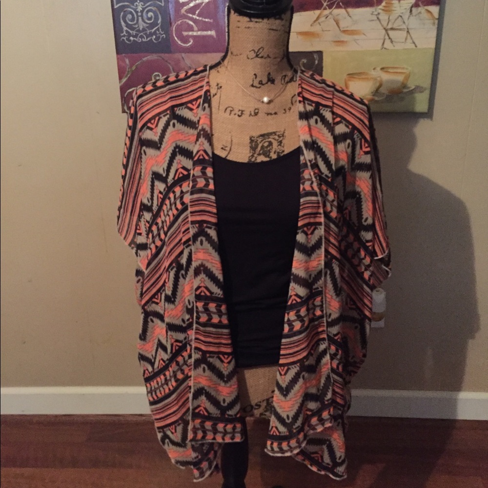Lovely sheer tribal cardigan for sale !!! 😻