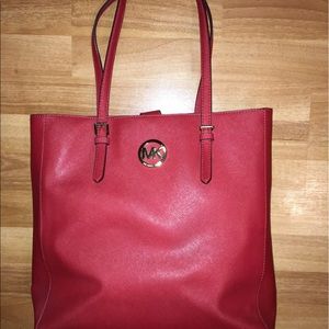 MK Michael Kors Saffiano tote