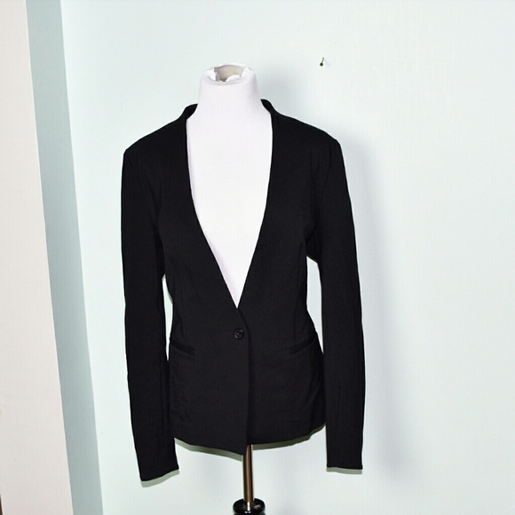 Calvin Klein Jackets & Blazers - Calvin Klein Midnight Black Sleek Blazer