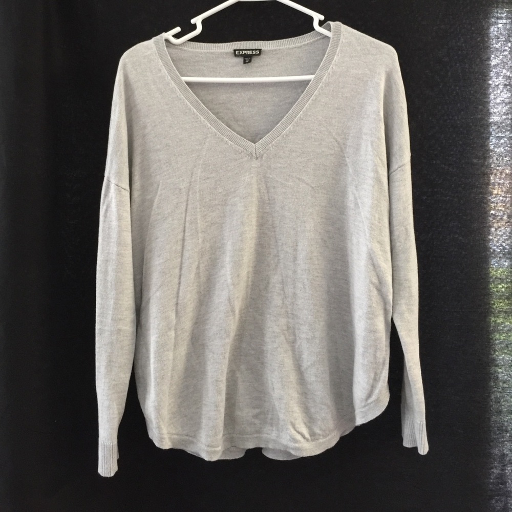 Express Gray Sweater