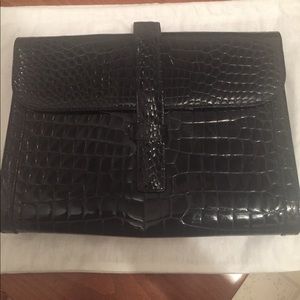 Stefano Bravo Crocodile Clutch