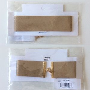 Beige nasty gal choker!