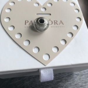 Pandora Glass Charm White base