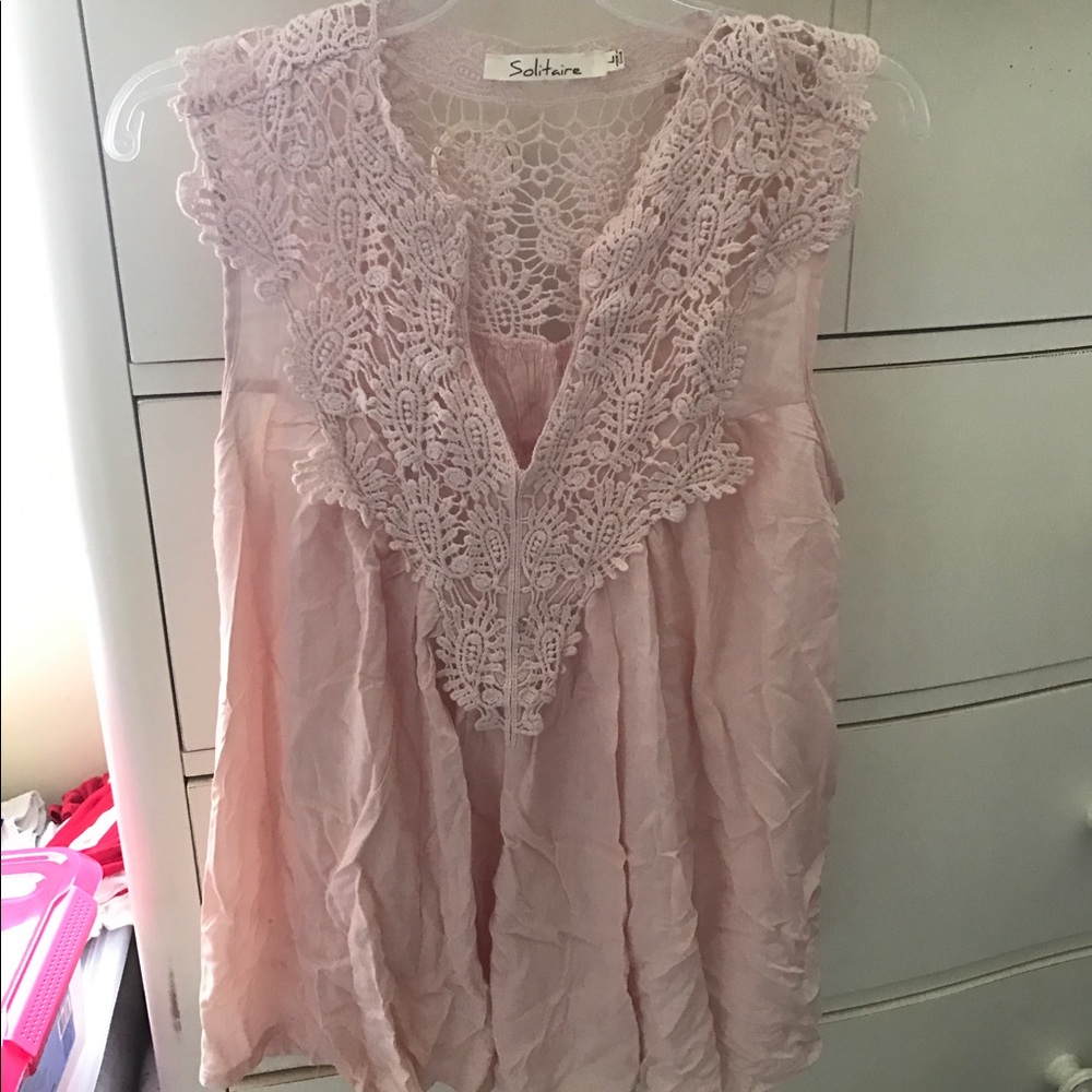 Pink top