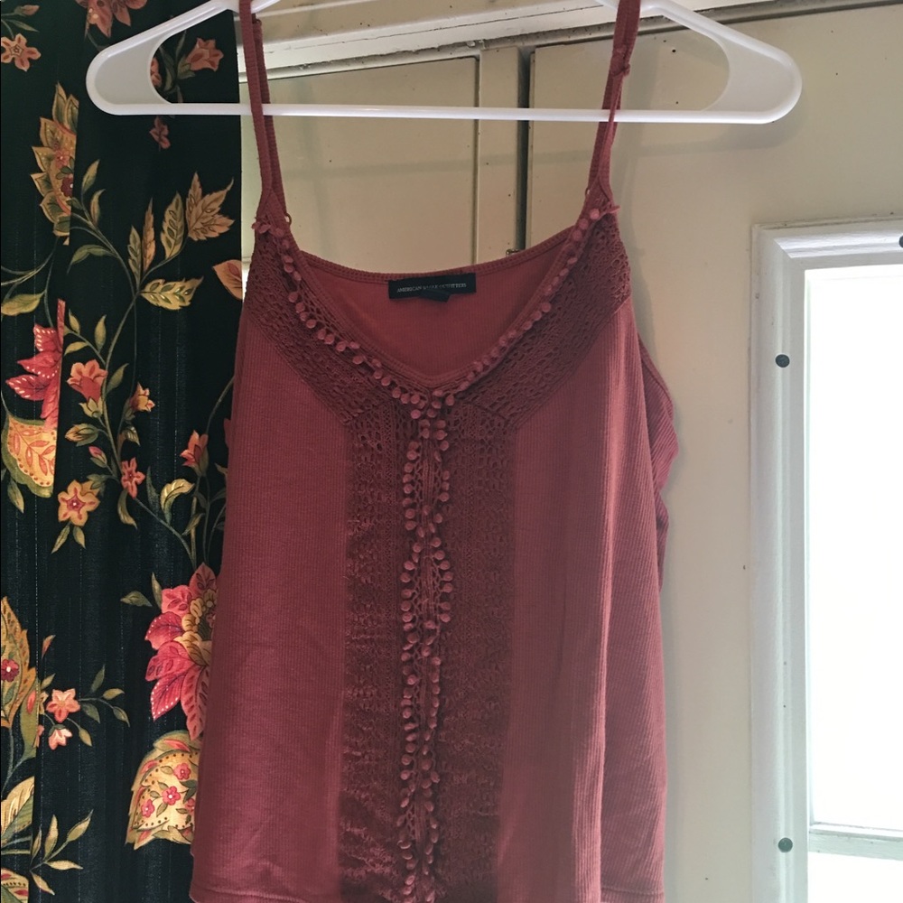 American Eagle Spaghetti Strap Crop Top