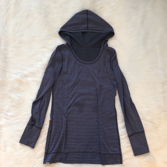 Eddie Bauer Tops - {Eddie Bauer} Reversible Hooded Long Sleeve Shirt