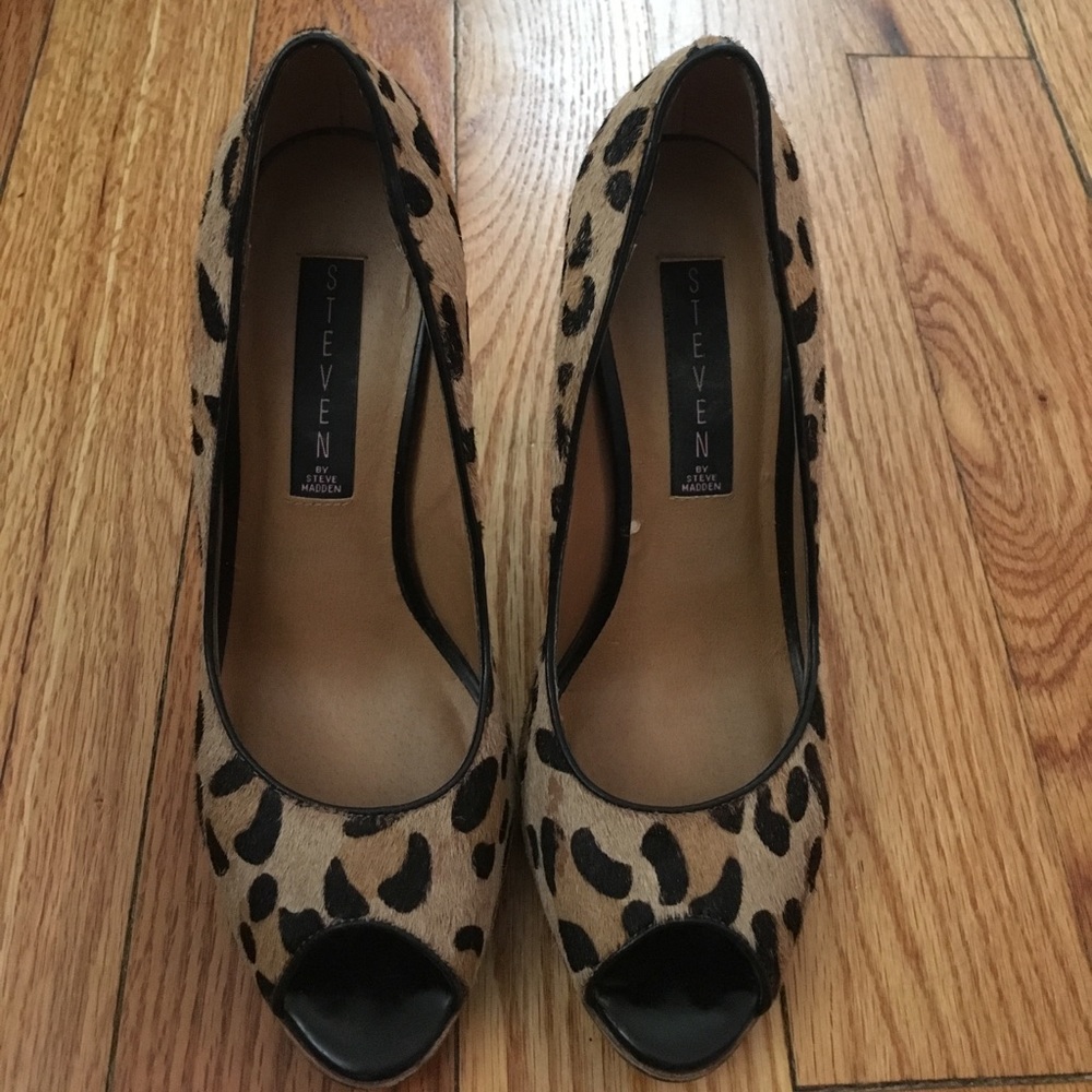 Leopard Print Steven by Steve Madden Pumps