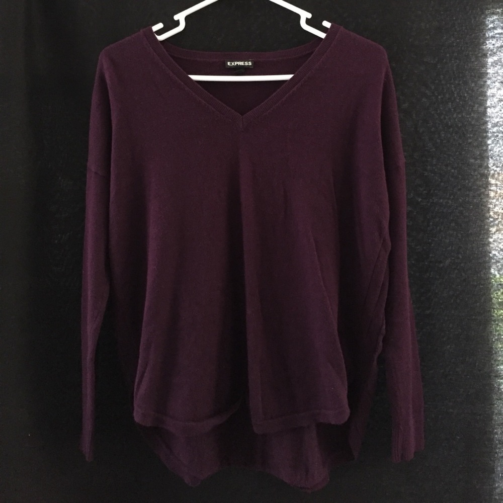 Express Purple Sweater