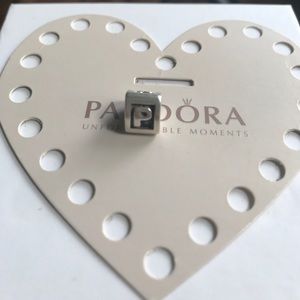 Pandora Letter "P" Charm