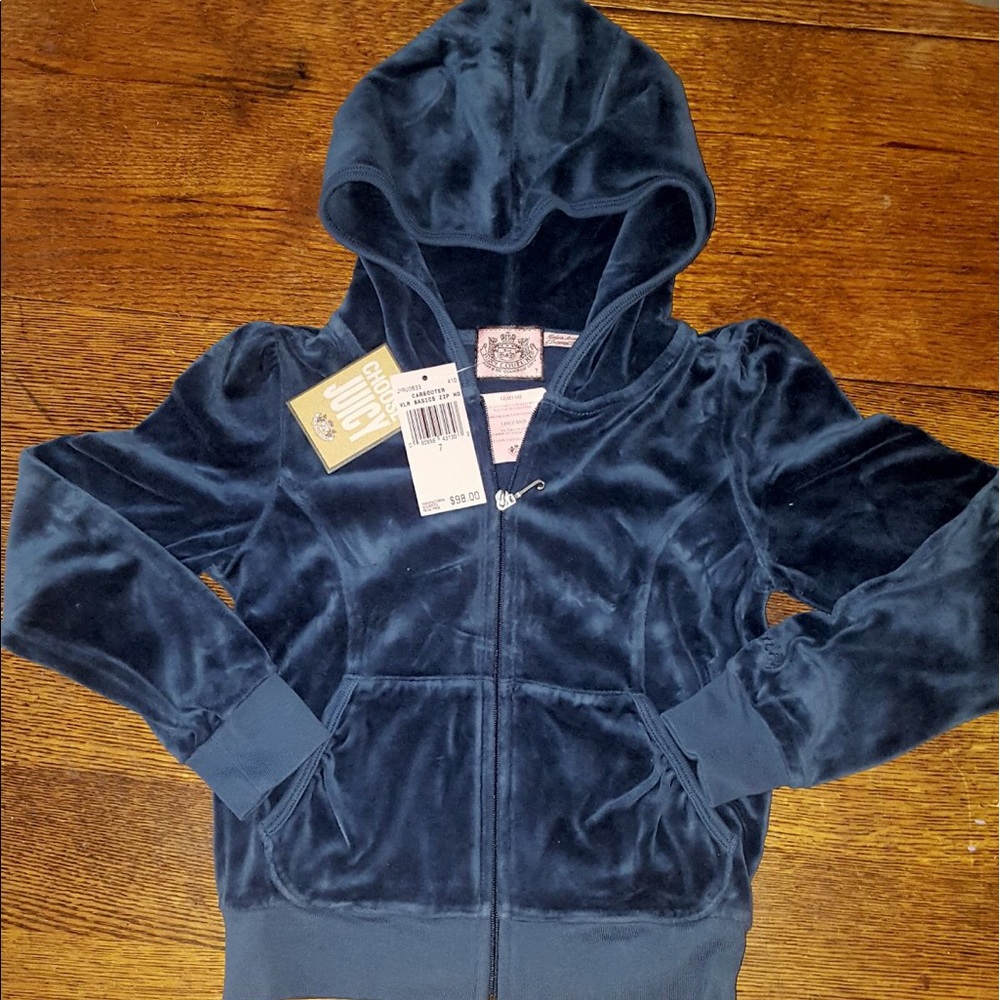 juicy couture velour sweathshirt