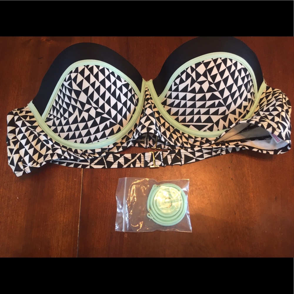 XL Xhilaration Push-up two strap BATHING SUIT TOP