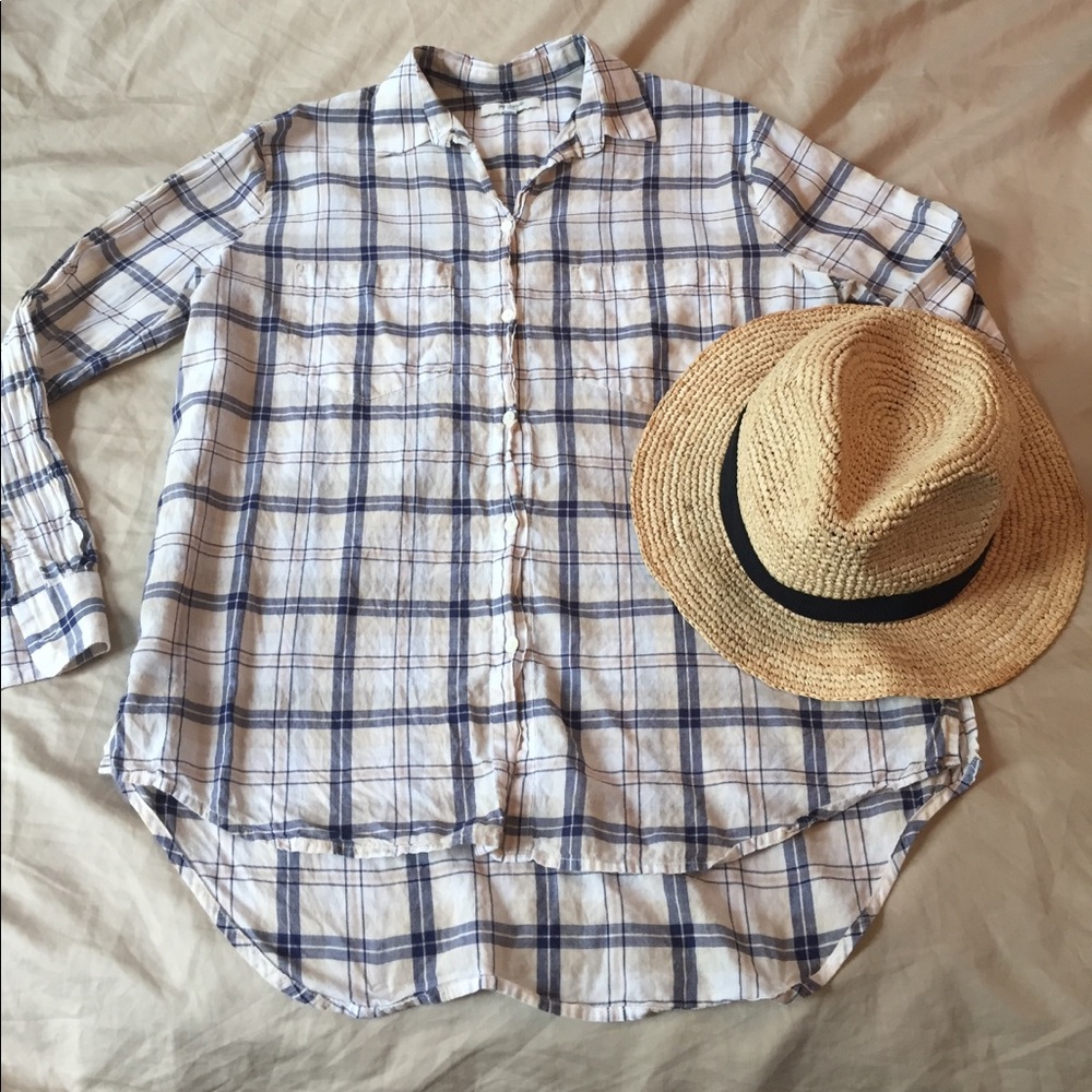Madewell Plaid Button Down