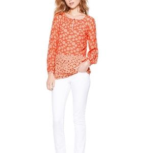 Tory Burch Lisa Silk Blouse