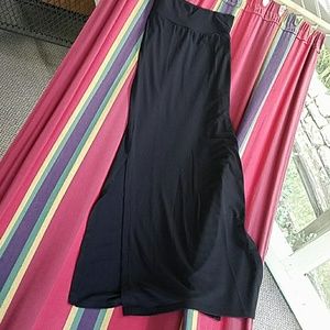 Black Maxi Skirt with two Slits
