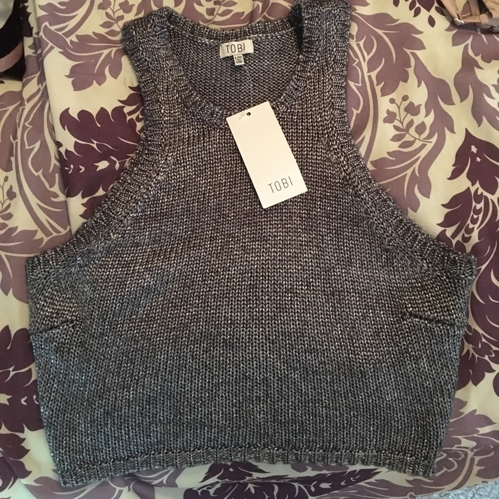 Tobi crochet crop top