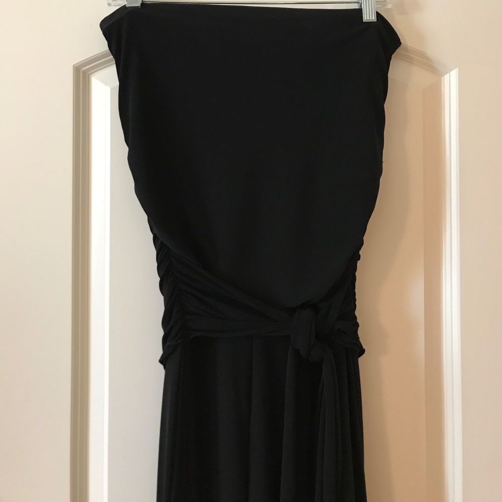 Strapless White House Back Market romper.