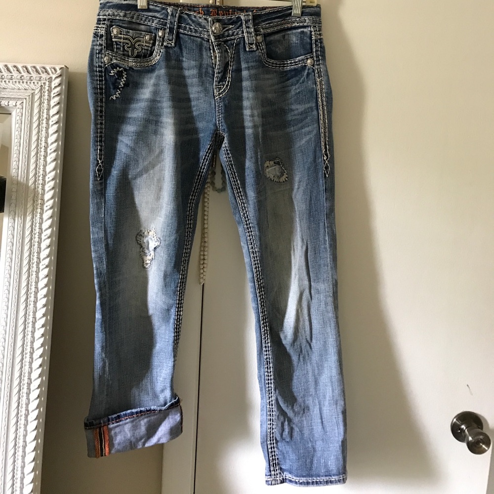Capri Rock Revival jeans