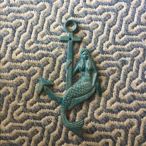 Nautical Mermaid Key Holder/Decoration