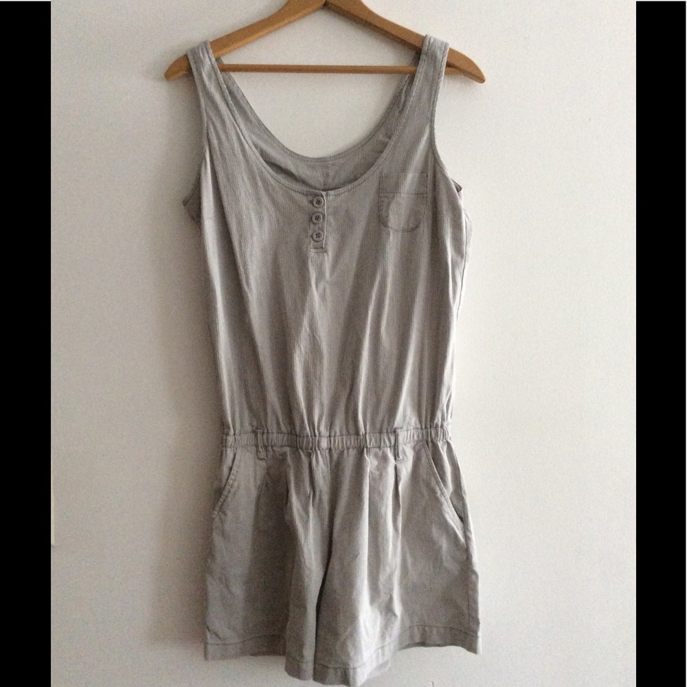 Adorable thin stripe vintage romper