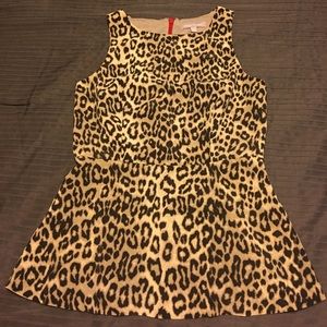 Fierce Leopard Peplum Top!