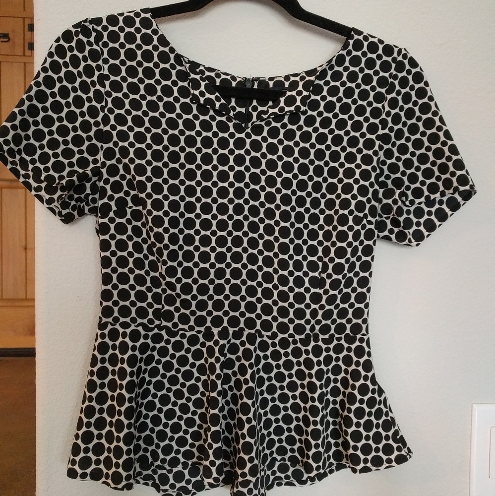 Forever 21 Peplum Blouse