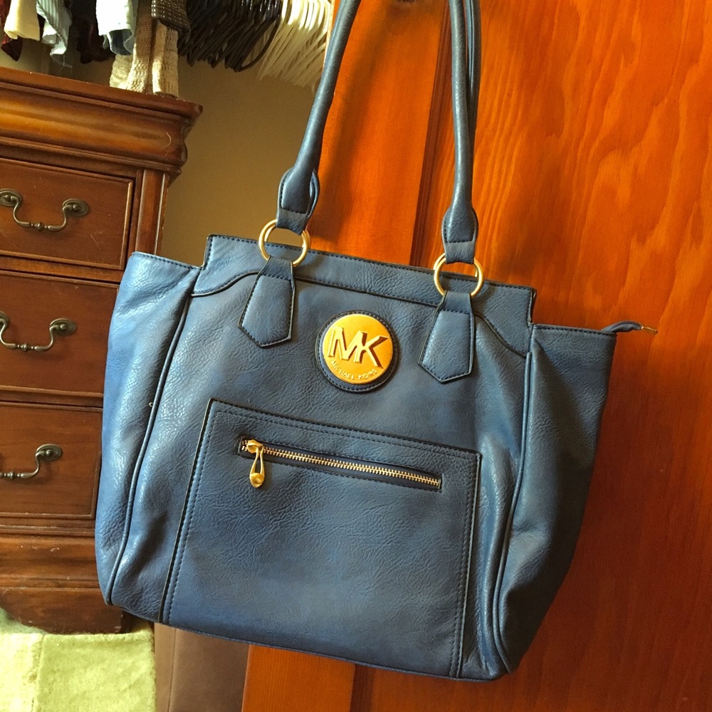 *Knockoff* MK Blue Handbag