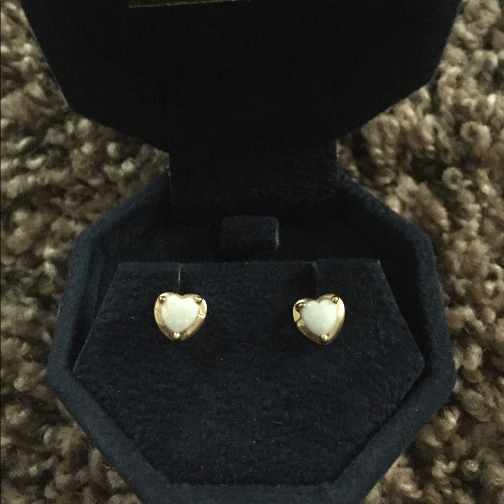 Opal earrings