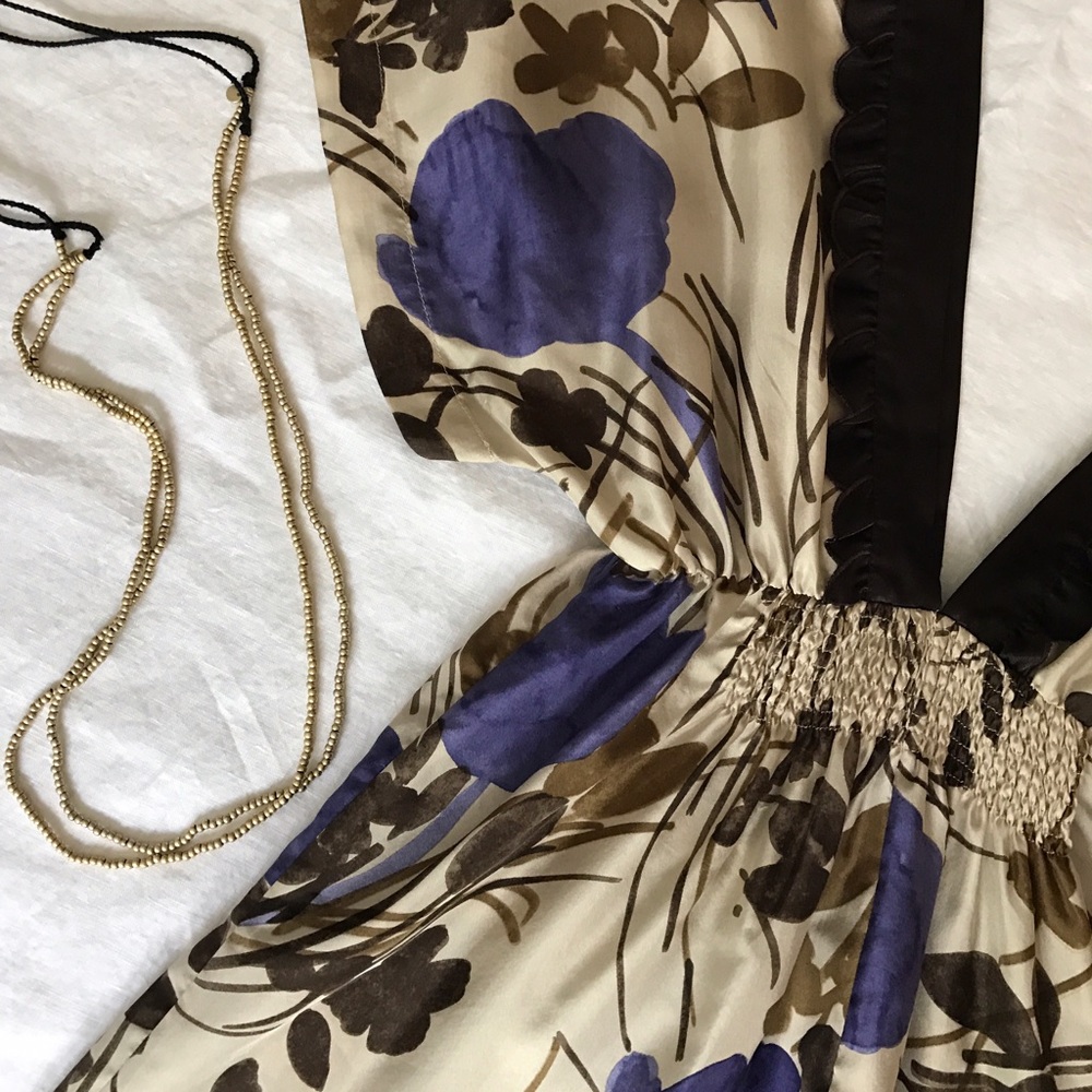 Anthropologie silk blouse