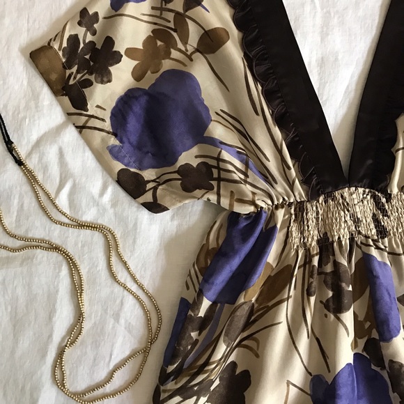 Anthropologie silk blouse - Picture 3 of 4