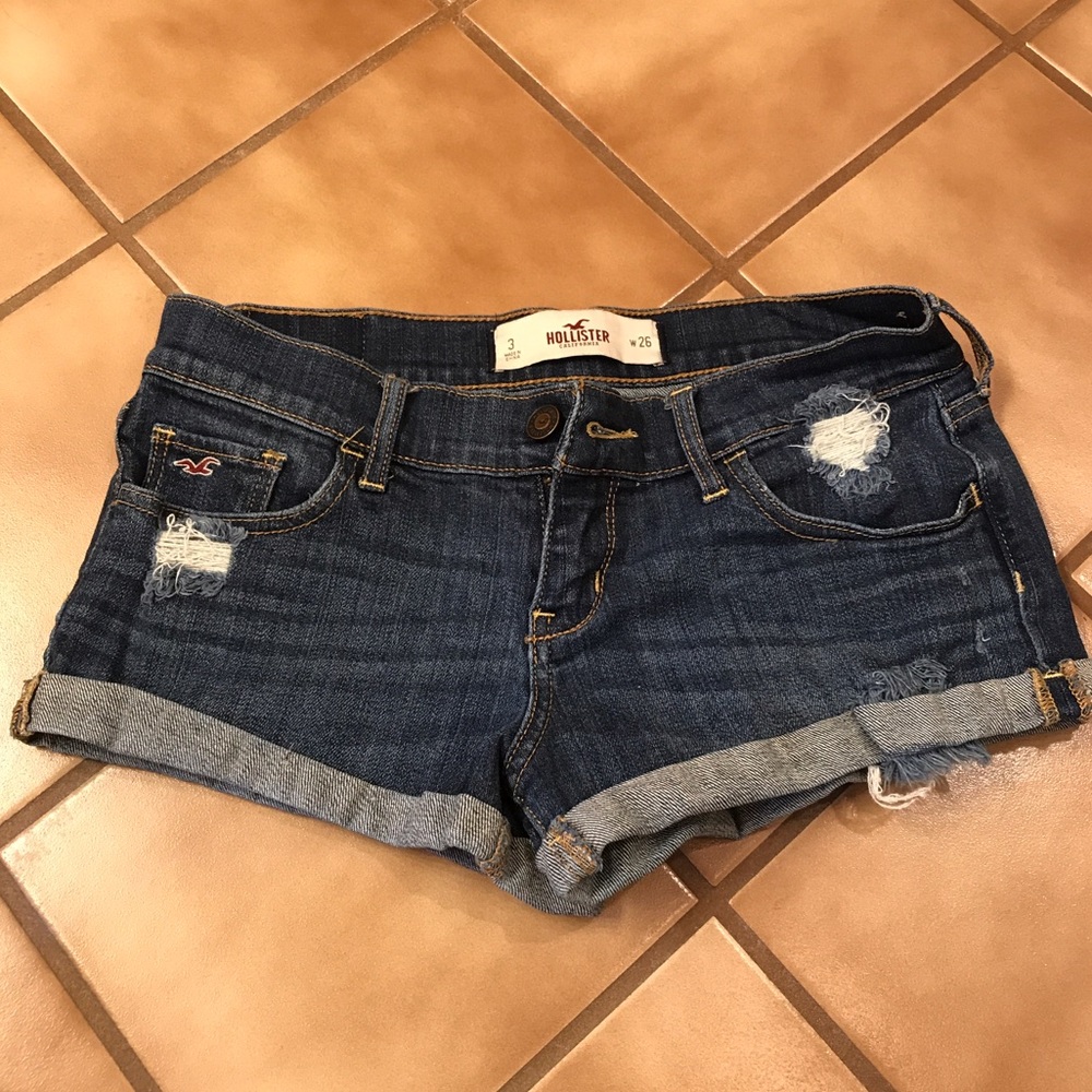 Hollister Distressed Jean Shorts