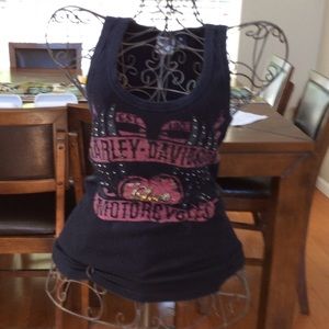 Harley Davidson racer back tank