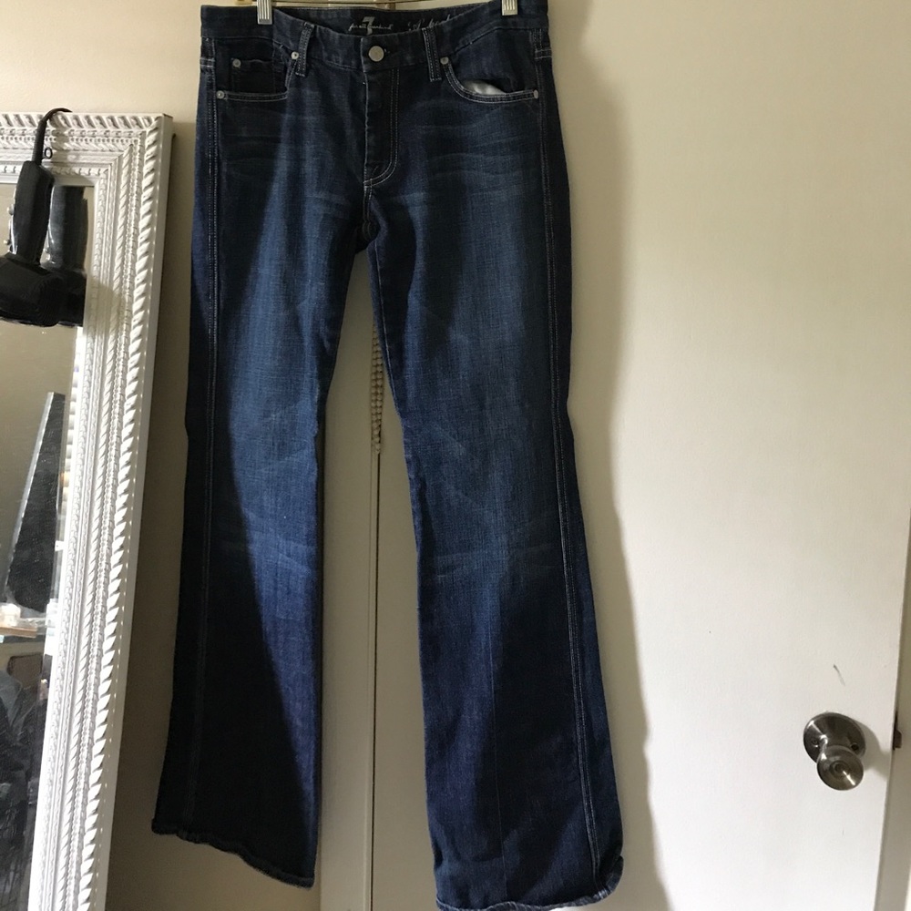 Seven for all mankind A Pocket Boot Cut Jeans