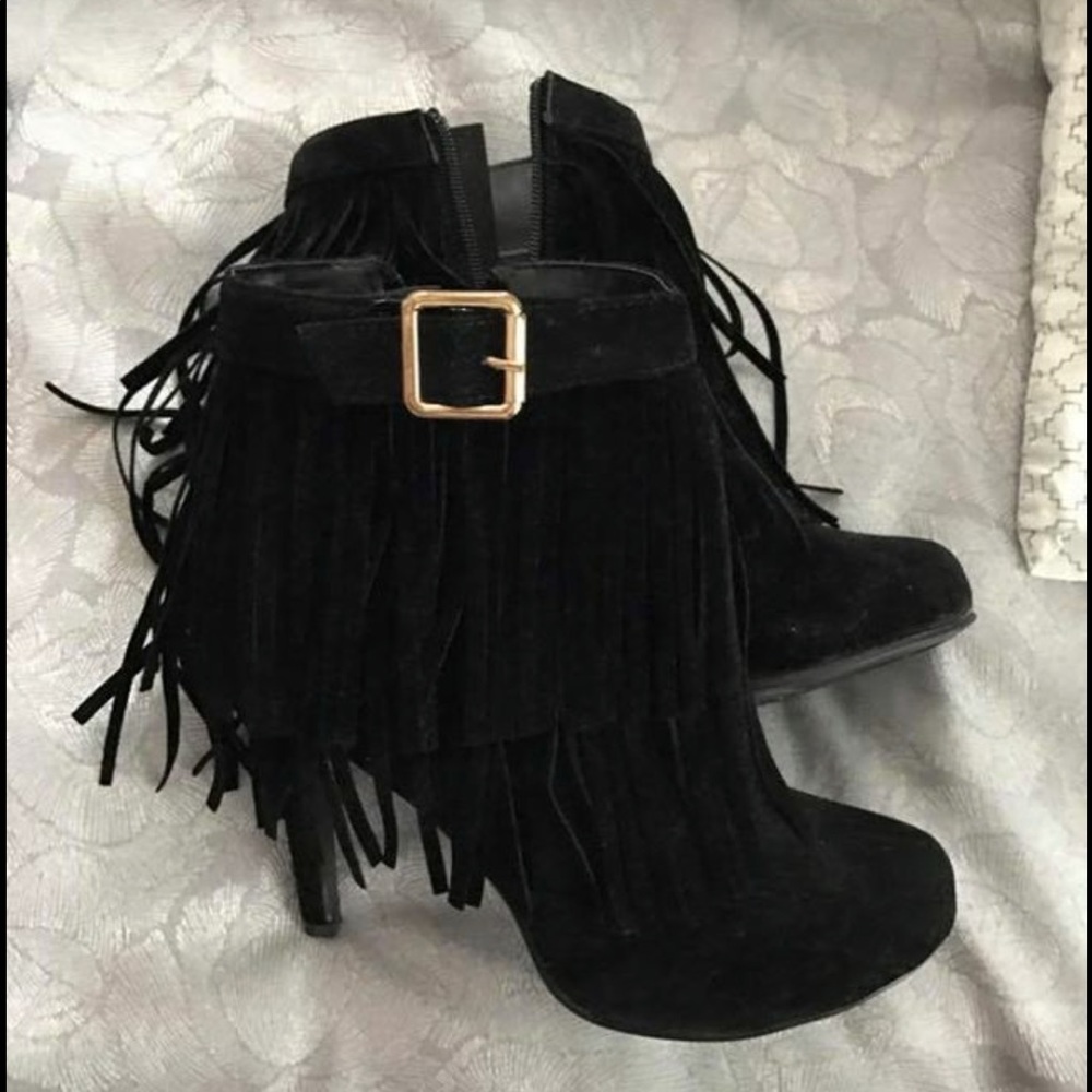 Black booties